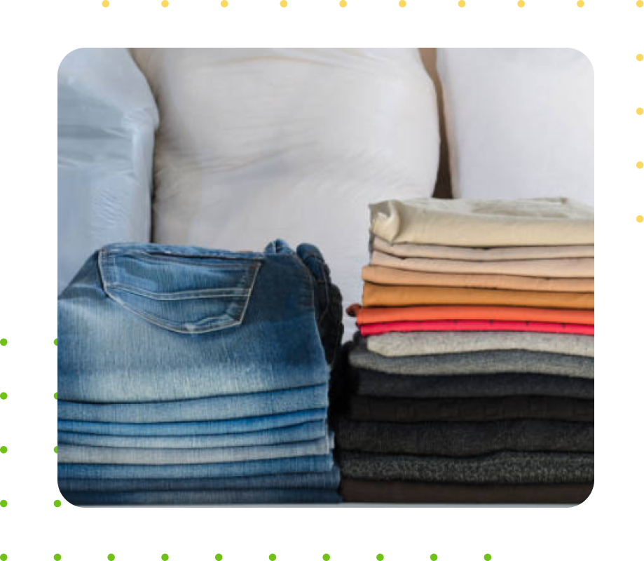 how much does wash and fold laundry service cost stack of folded colored clothes in a laundry washing and drying service cleaning and order concept